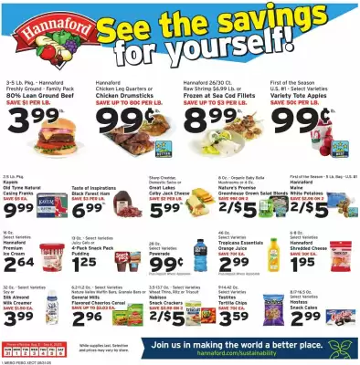 Hannaford Weekly Ad (valid until 6-09)