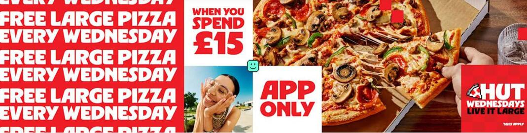 Pizza Hut leaflet Page 1