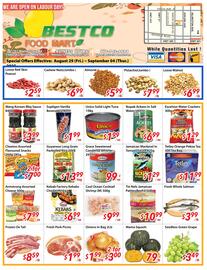 Bestco Food Mart flyer week 35 Page 1