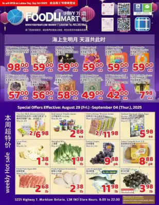 Foody Mart flyer (valid until 4-09)