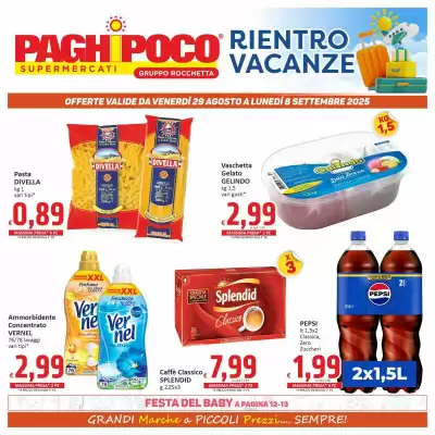 Volantino Paghi Poco (valido fino al 8-09)