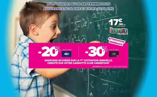 Catalogue Carrefour (valable jusqu'au 30-09)