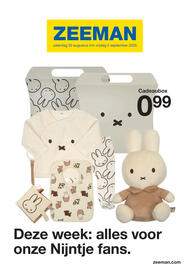 Zeeman folder week 35 Pagina 1