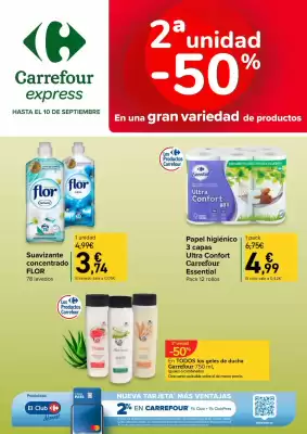 Folleto Carrefour Express (válido hasta el 10-09)