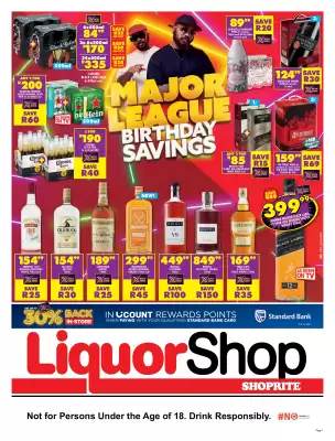 Shoprite Liquor catalogue (valid until 7-09)