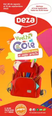 Folleto Supermercados Deza (válido hasta el 15-09)