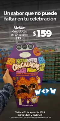 Catálogo Sam's Club (válido hasta 31-08)