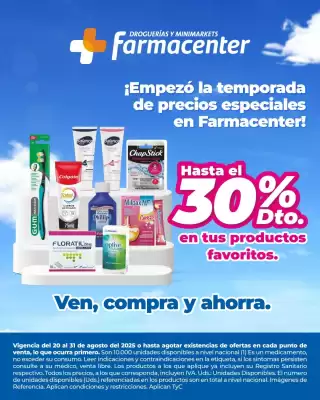 Catálogo Farmacenter (válido hasta 31-08)