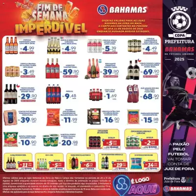Catálogo Bahamas Supermercados (válido até 31-08)
