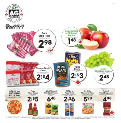 AG Foods flyer (valid until 4-09)