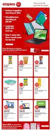 Staples flyer week 35 Page 1