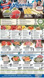 Lunardis Weekly Ad week 35 Page 1
