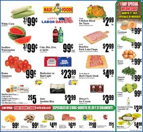 Maxi Foods Weekly Ad week 35 Page 1