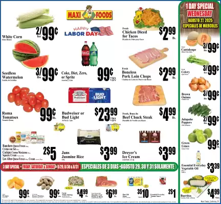 Maxi Foods Weekly Ad (valid until 2-09)