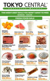 Tokyo Central Specialty Market Weekly Ad week 35 Page 1