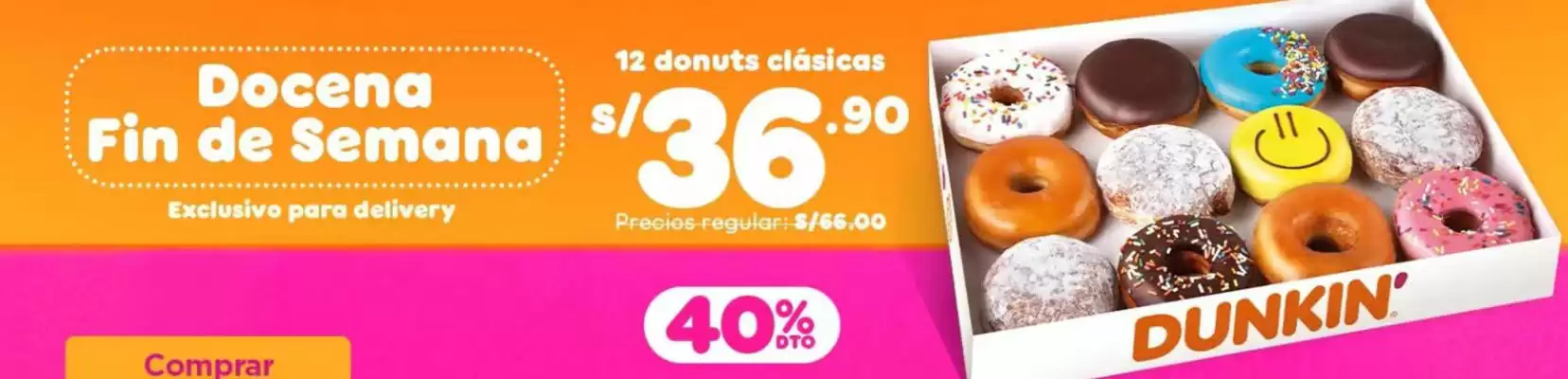 Catálogo Dunkin Donuts (válido hasta 6-09)