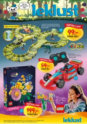 Leklust reklamblad
