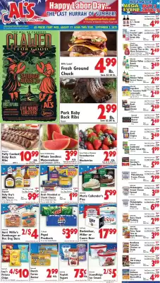 Al's Supermarket Weekly Ad (valid until 2-09)