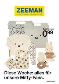 Zeeman Prospekt woche 35 Seite 1