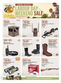 Bass Pro flyer week 35 Page 1