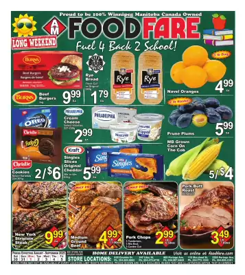 Food Fare flyer (valid until 4-09)