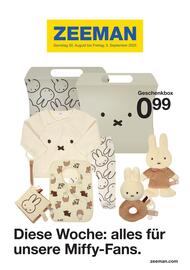 Zeeman Flugblatt woche 35 Seite 1