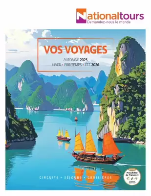 Catalogue National Tours (valable jusqu'au 22-09)