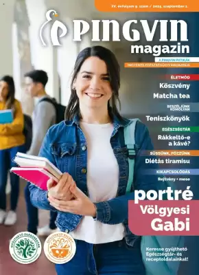 Pingvin Patika akciós újság (érvényes eddig: 30-09)