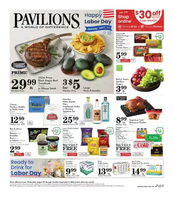 Food Pavilion ad (valid until 2-09)