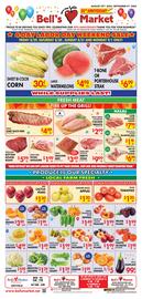 Bell's Market Weekly Ad week 35 Page 1