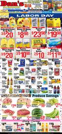 Dan's Supermarket ad Page 1