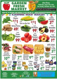 Garden Fresh Market Weekly Ad week 35 Page 1