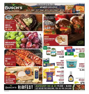 Busch's ad (valid until 9-09)