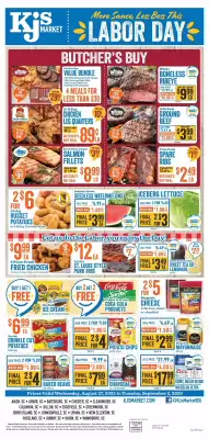 KJ´s Market Weekly Ad (valid until 2-09)