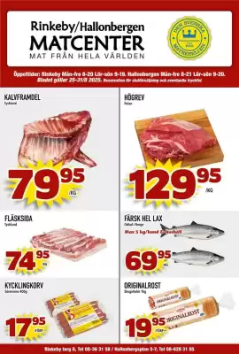 Rinkeby Matcenter reklamblad (giltig till och med 31-08)