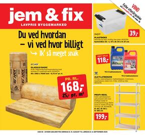 jem & fix tilbudsavis uge 36 Side 1