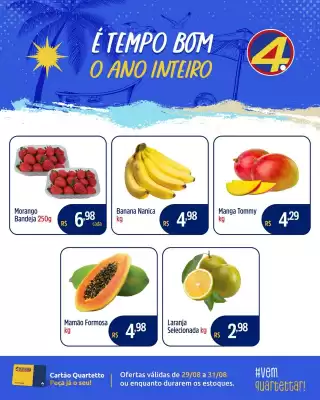 Catálogo Quartetto Supermercados (válido até 31-08)