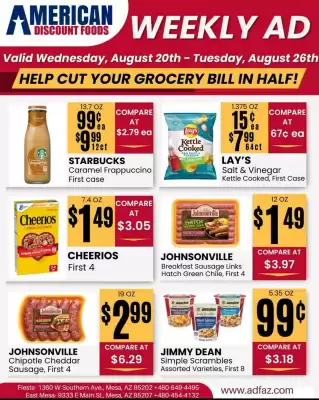 American Discount Foods Weekly Ad (valid until 2-09)