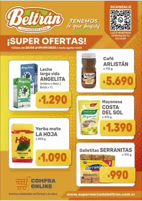 Catálogo Beltrán Supermercados (válido hasta 9-09)