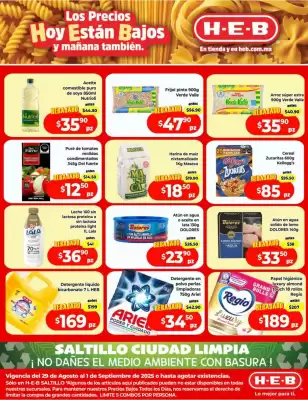 Catálogo HEB (válido hasta 1-09)