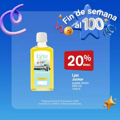 Catálogo Farmacias Benavides (válido hasta 31-08)