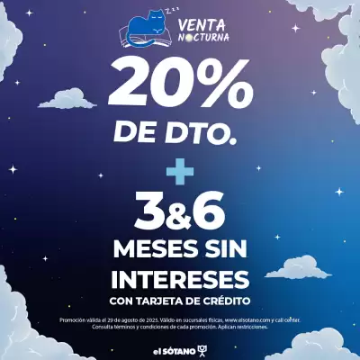 Catálogo El Sótano (válido hasta 29-08)