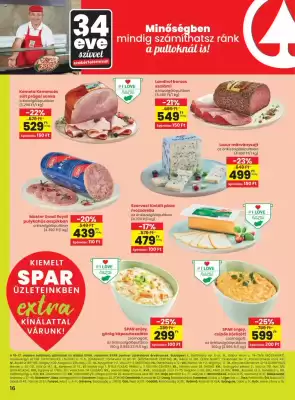 Spar akciós újság (érvényes eddig: 10-09)
