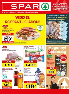 Spar akciós újság