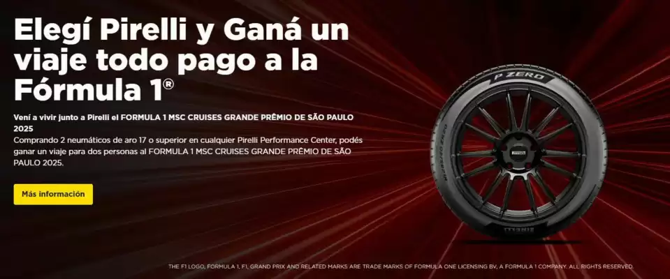 Catálogo Pirelli (válido hasta 2-09)