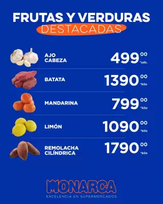 Catálogo Supermercados Monarca (válido hasta 30-08)