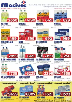 Catálogo Masivos (válido hasta 5-09)