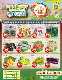 Food Depot Supermarket flyer week 35 Page 1