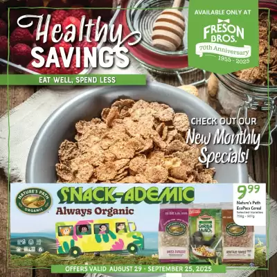 Freson Bros flyer (valid until 4-09)