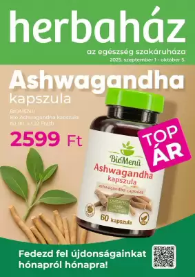 Herbaház akciós újság (érvényes eddig: 5-10)